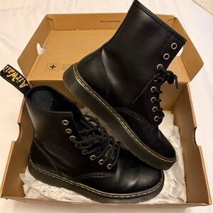 Dr. Martens Black Lace-Up Boots